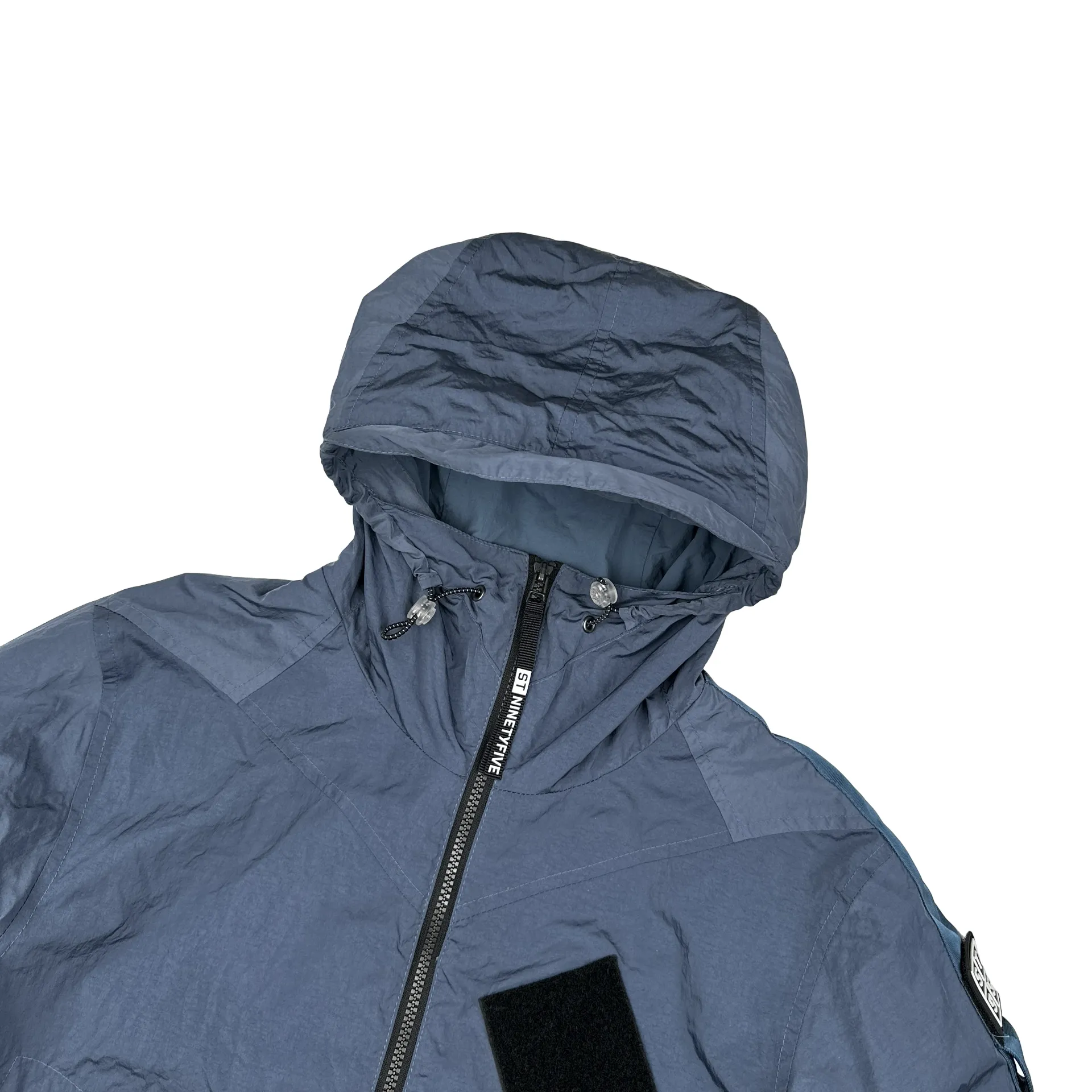 ST 95 Nylon Zipped Hooded Lightweight Jacket - Small