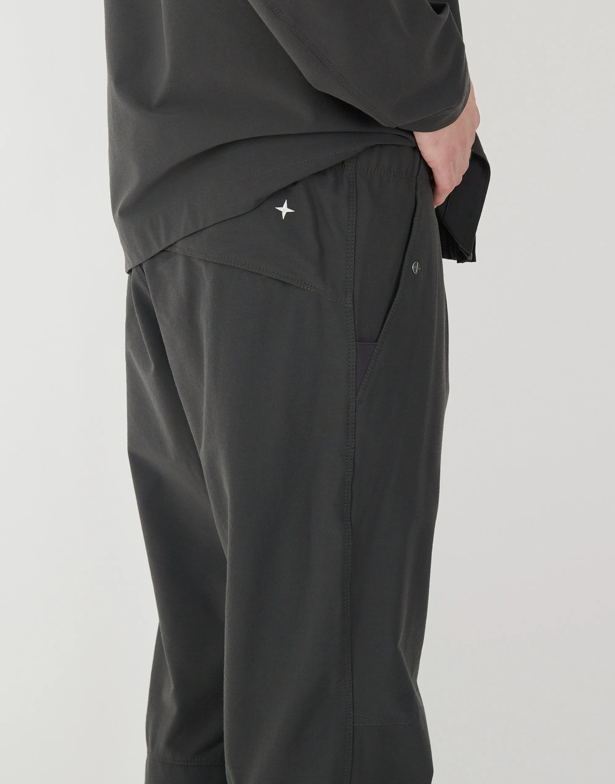 Stellina Wool Trackpants Dark Grey