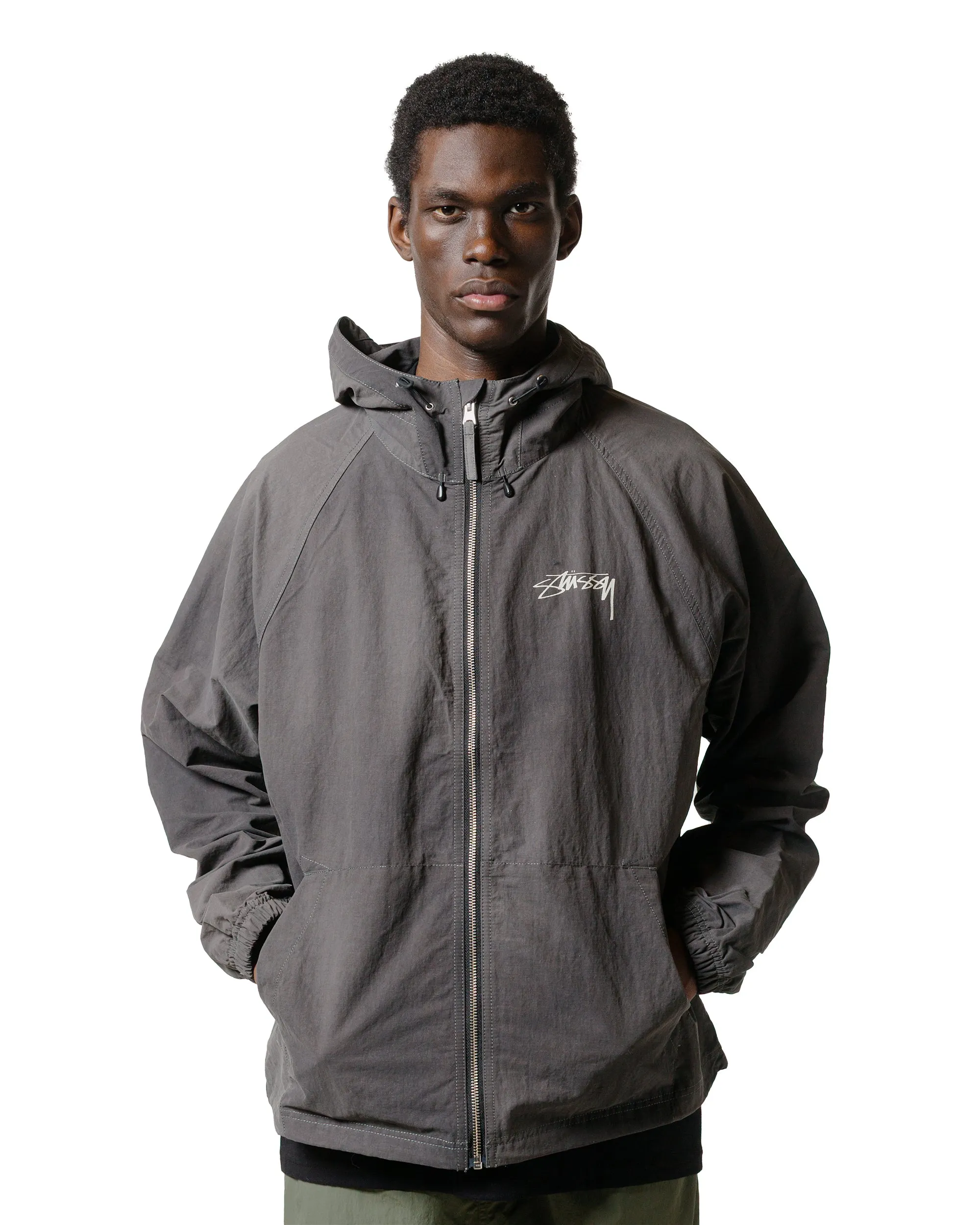 Stssy Beach Shell Wave Dye Black