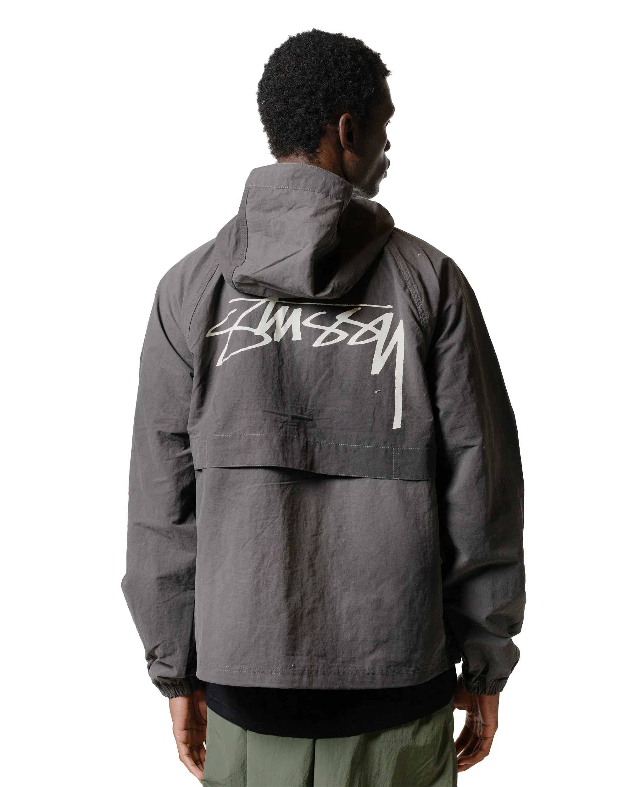 Stssy Beach Shell Wave Dye Black