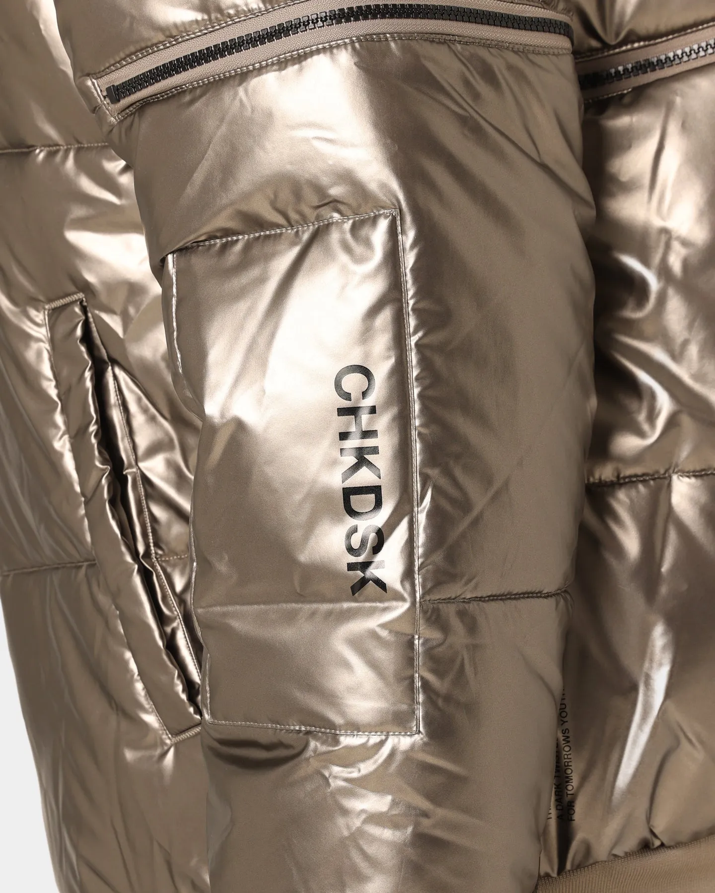 The Anti Order Anti Joy Technical Puffer Jacket Pewter