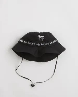 The Trilogy Tapes Lion Boonie Hat - Black