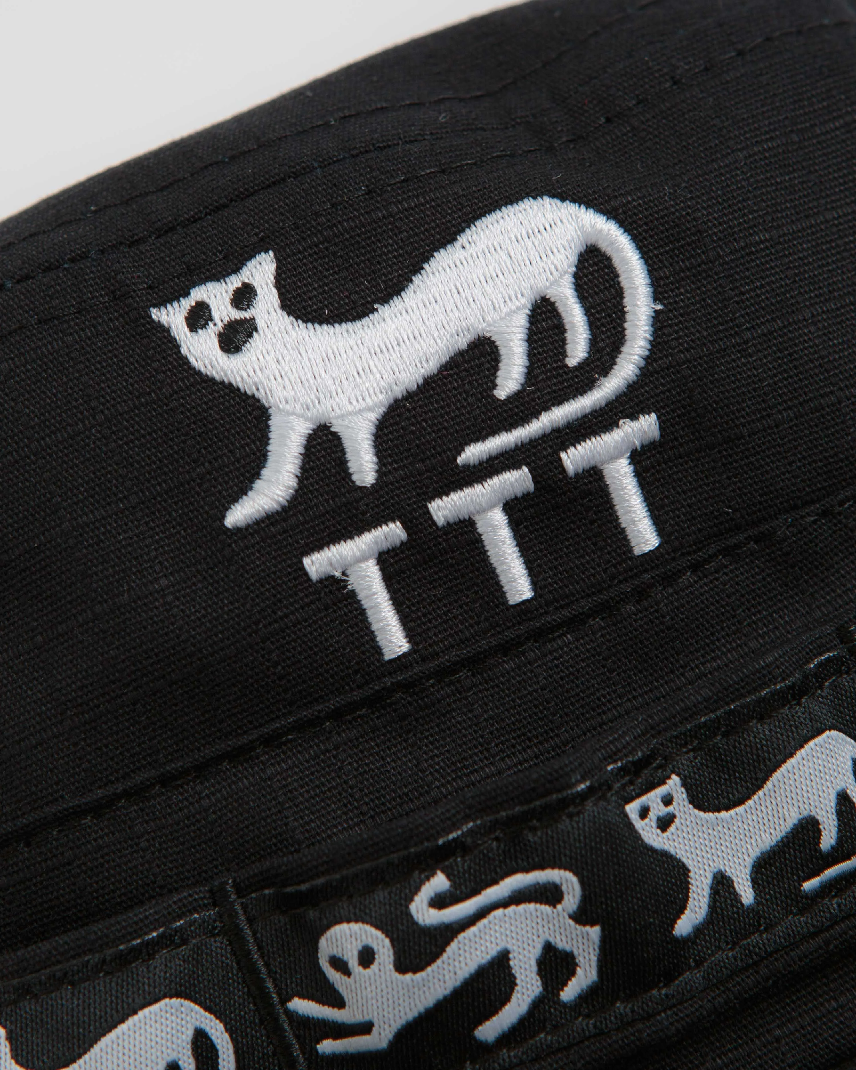 The Trilogy Tapes Lion Boonie Hat - Black