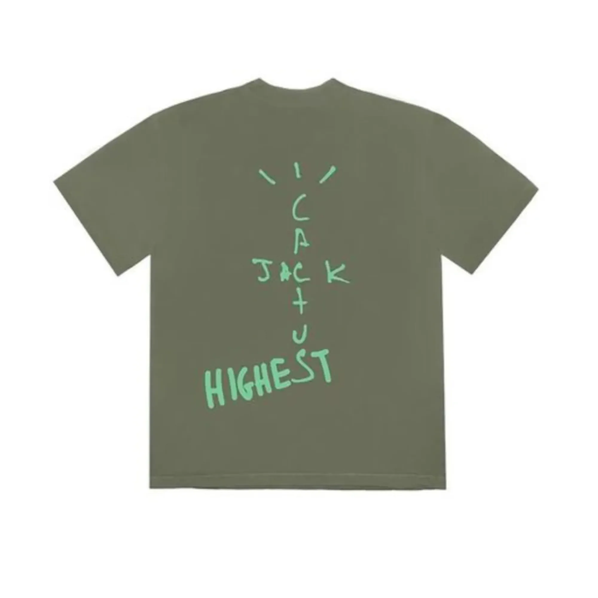 Travis Scott x Jordan Cactus Jack Highest T-shirt Olive