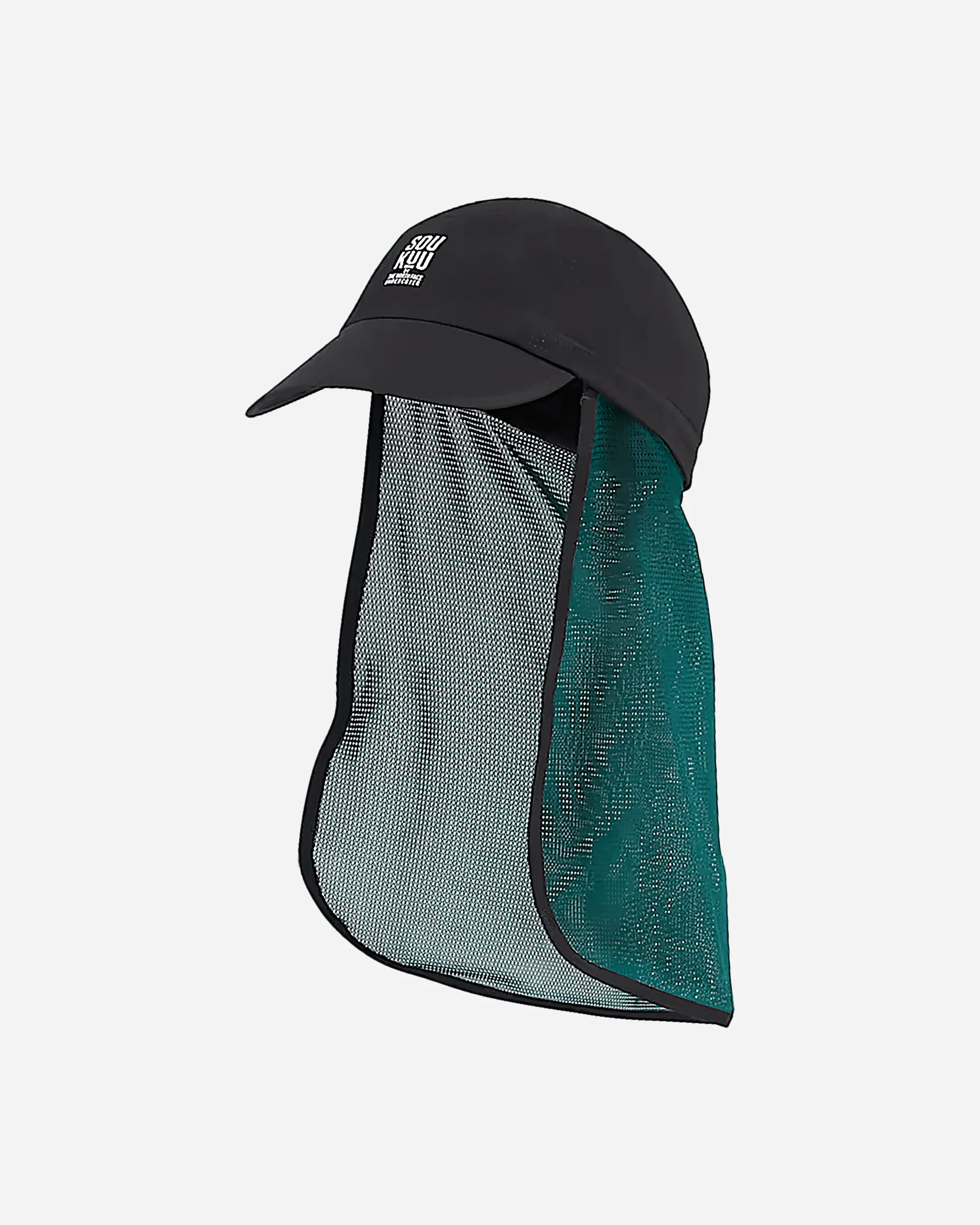 Undercover Soukuu Trail Run Sunshield Hat Ponderosa Green / Black