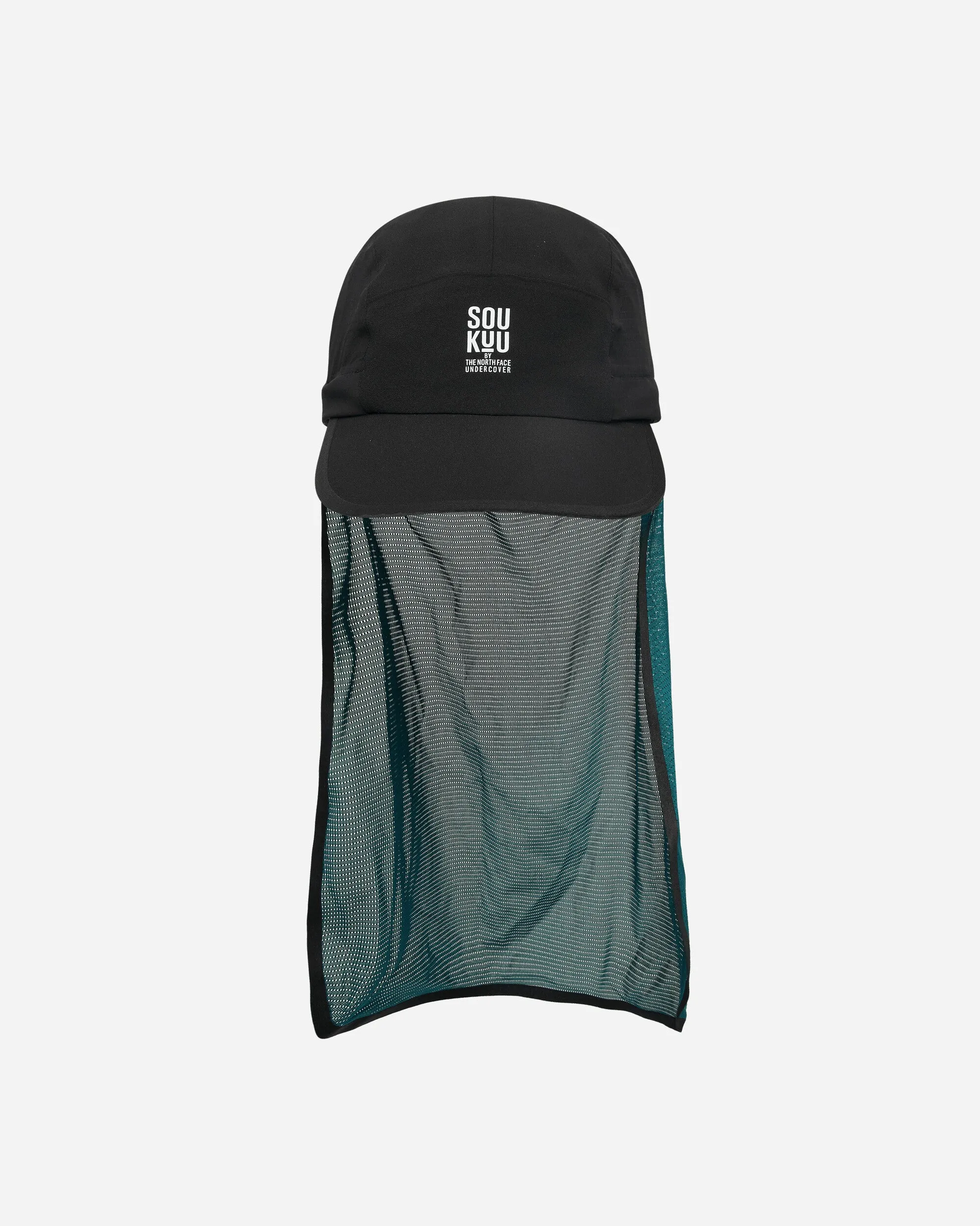 Undercover Soukuu Trail Run Sunshield Hat Ponderosa Green / Black