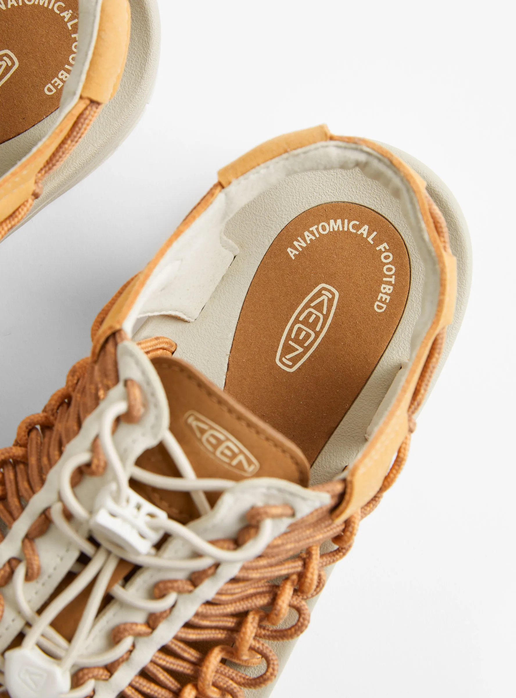 Uneek Sandals Oak Buff and Chipmunk
