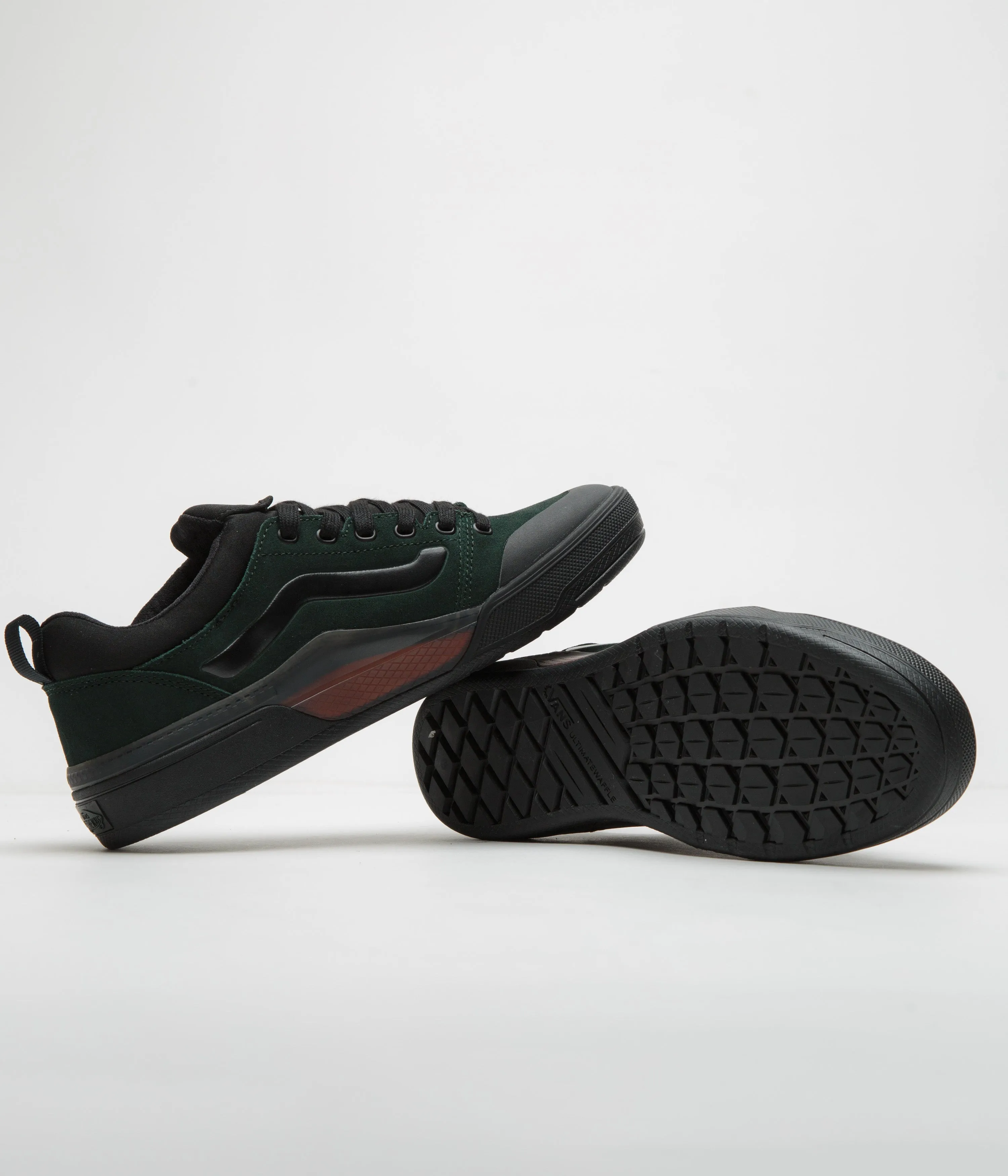 Vans BMX Peak Shoes - Black / Evergreen