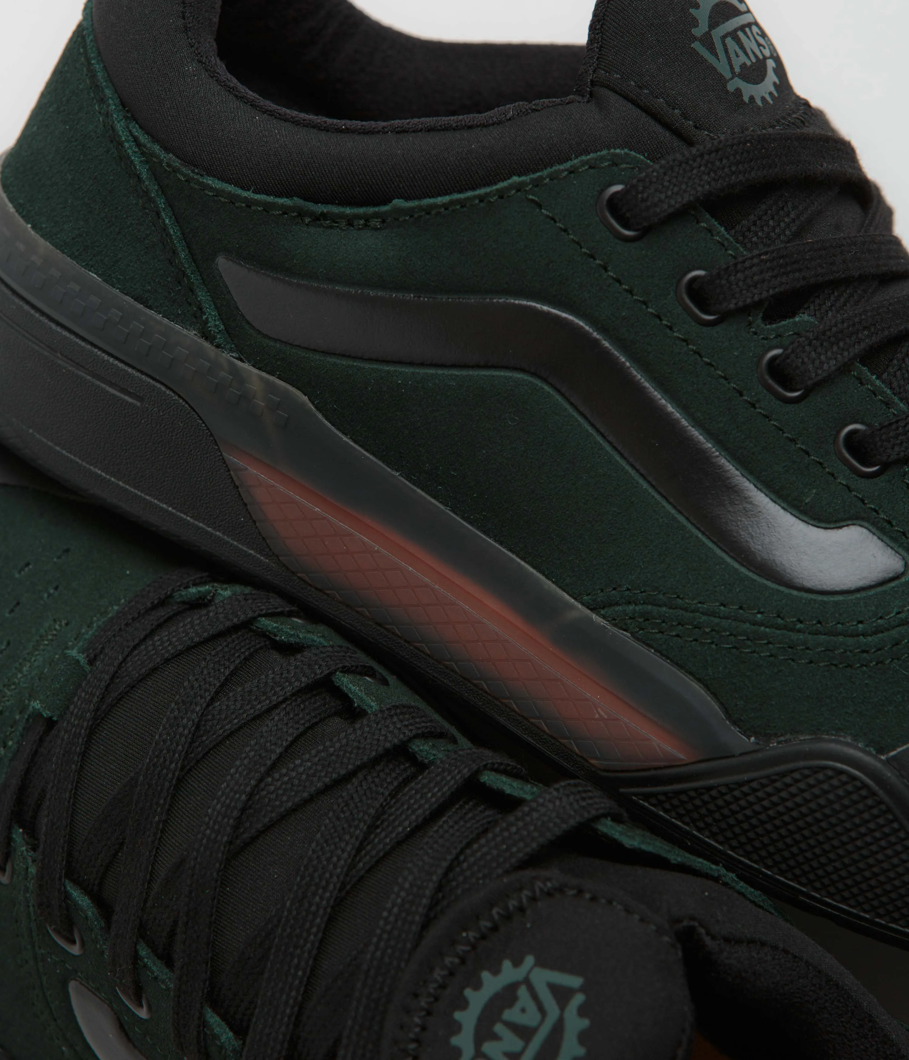 Vans BMX Peak Shoes - Black / Evergreen