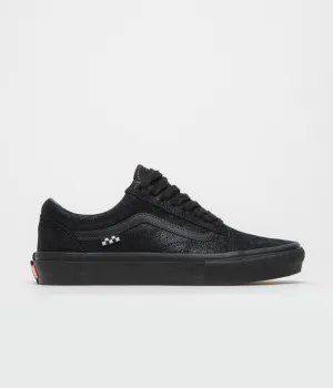 Vans Skate Old Skool Shoes - Metallic Black / Smoke
