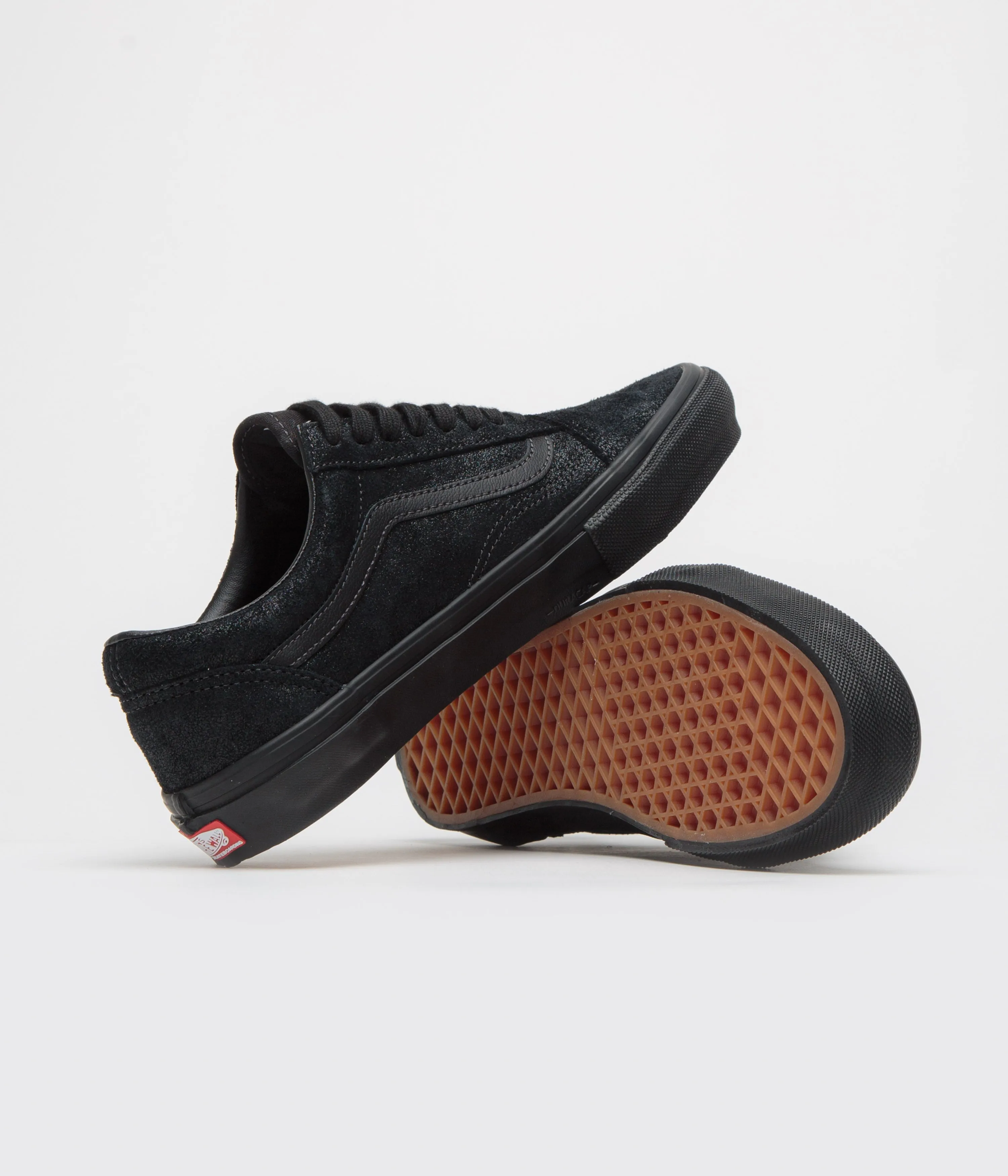Vans Skate Old Skool Shoes - Metallic Black / Smoke