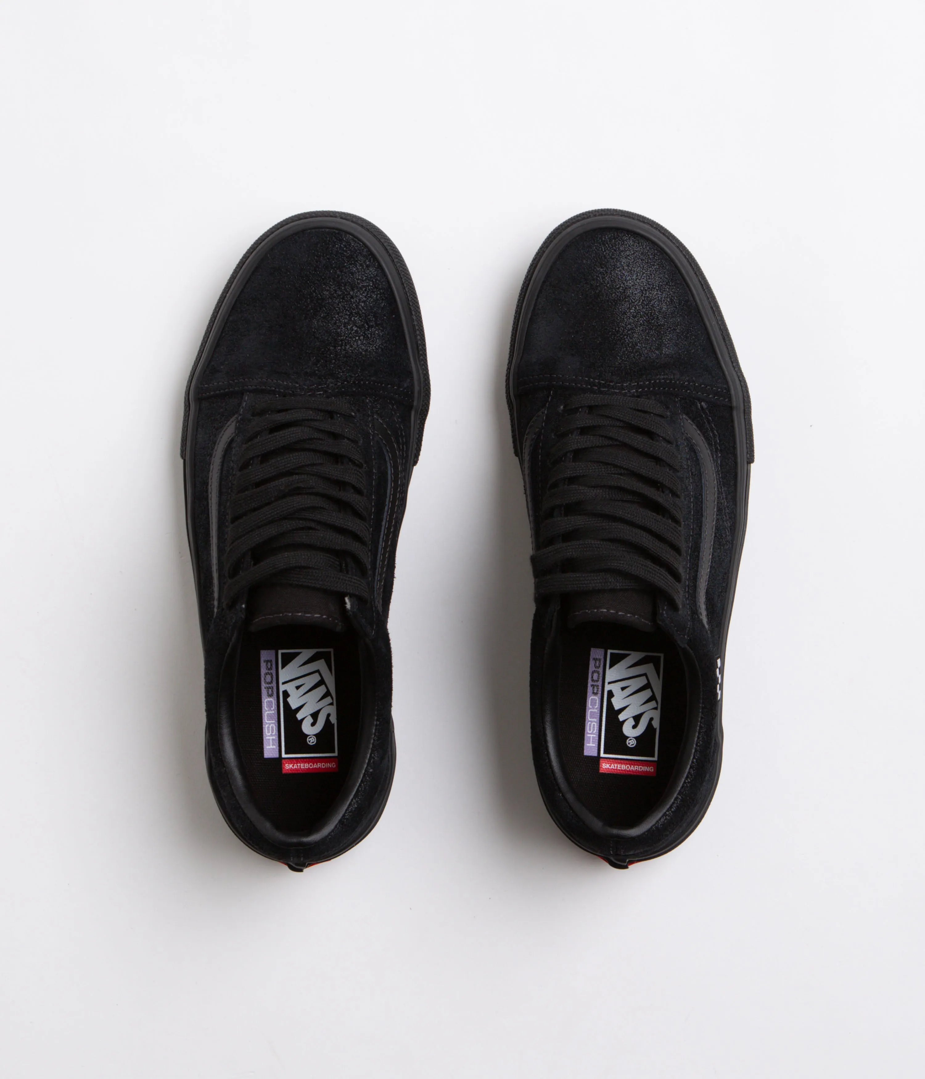 Vans Skate Old Skool Shoes - Metallic Black / Smoke