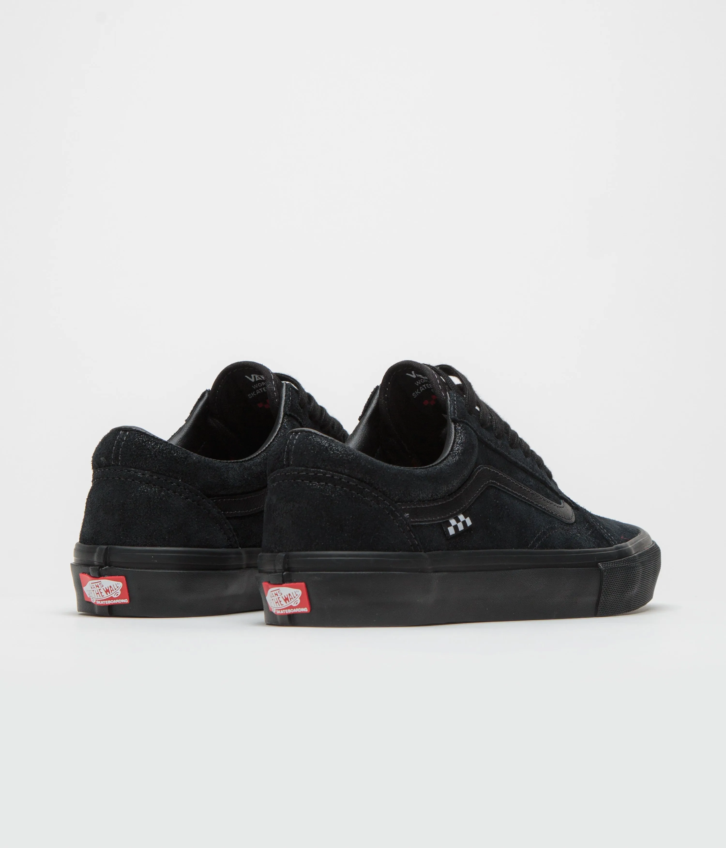 Vans Skate Old Skool Shoes - Metallic Black / Smoke