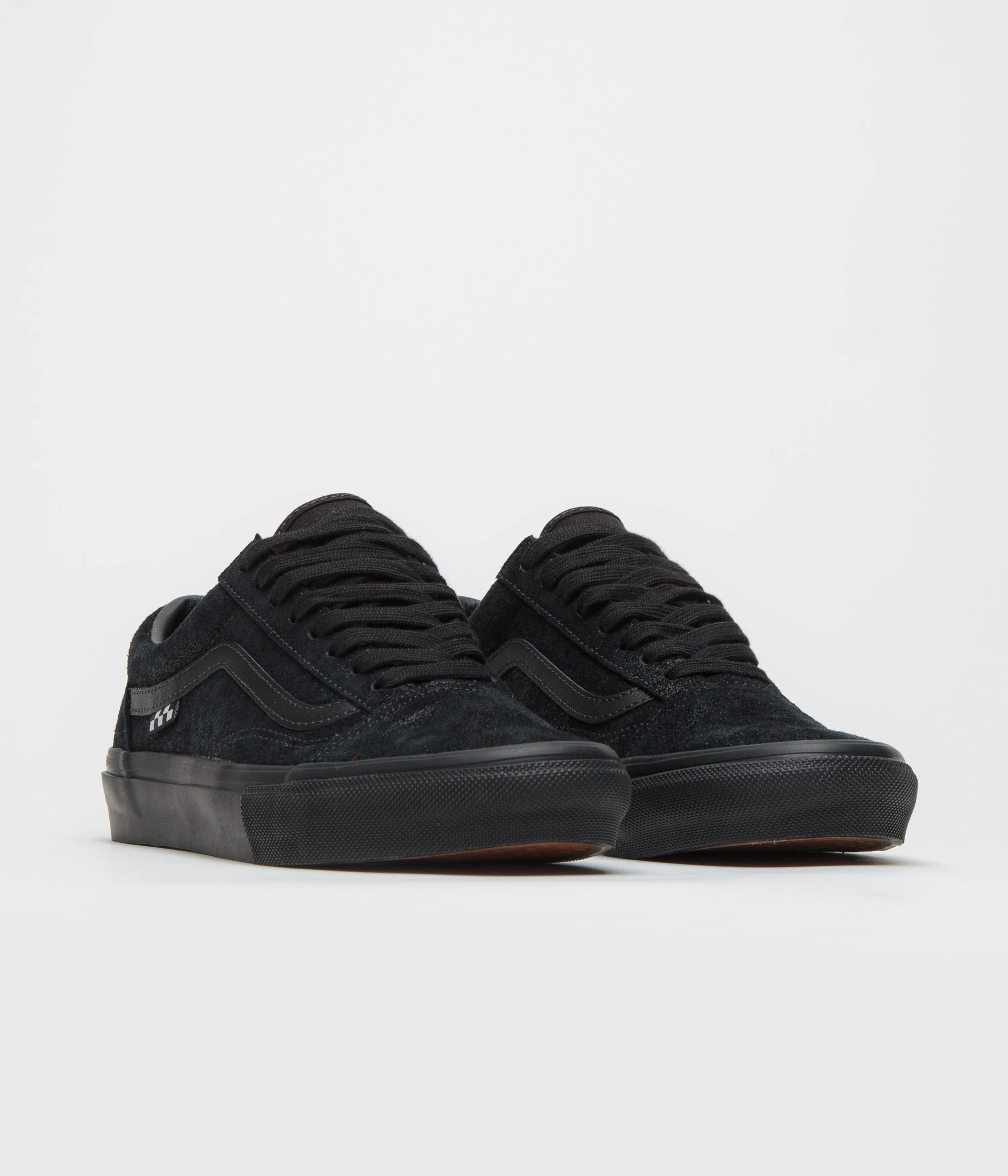 Vans Skate Old Skool Shoes - Metallic Black / Smoke
