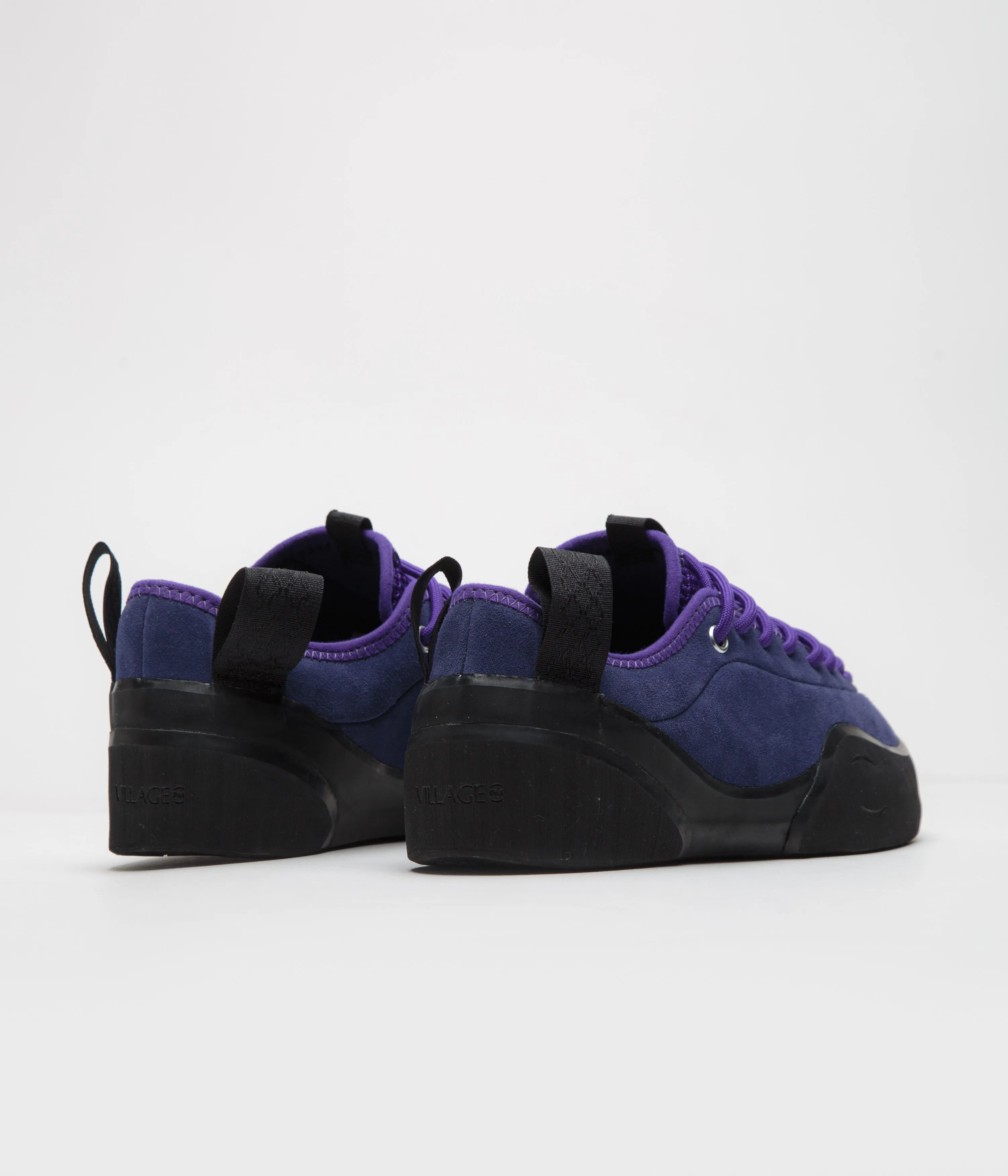 Village PM 1.00 PM Shoes - Navy - Purple / Natural Black
