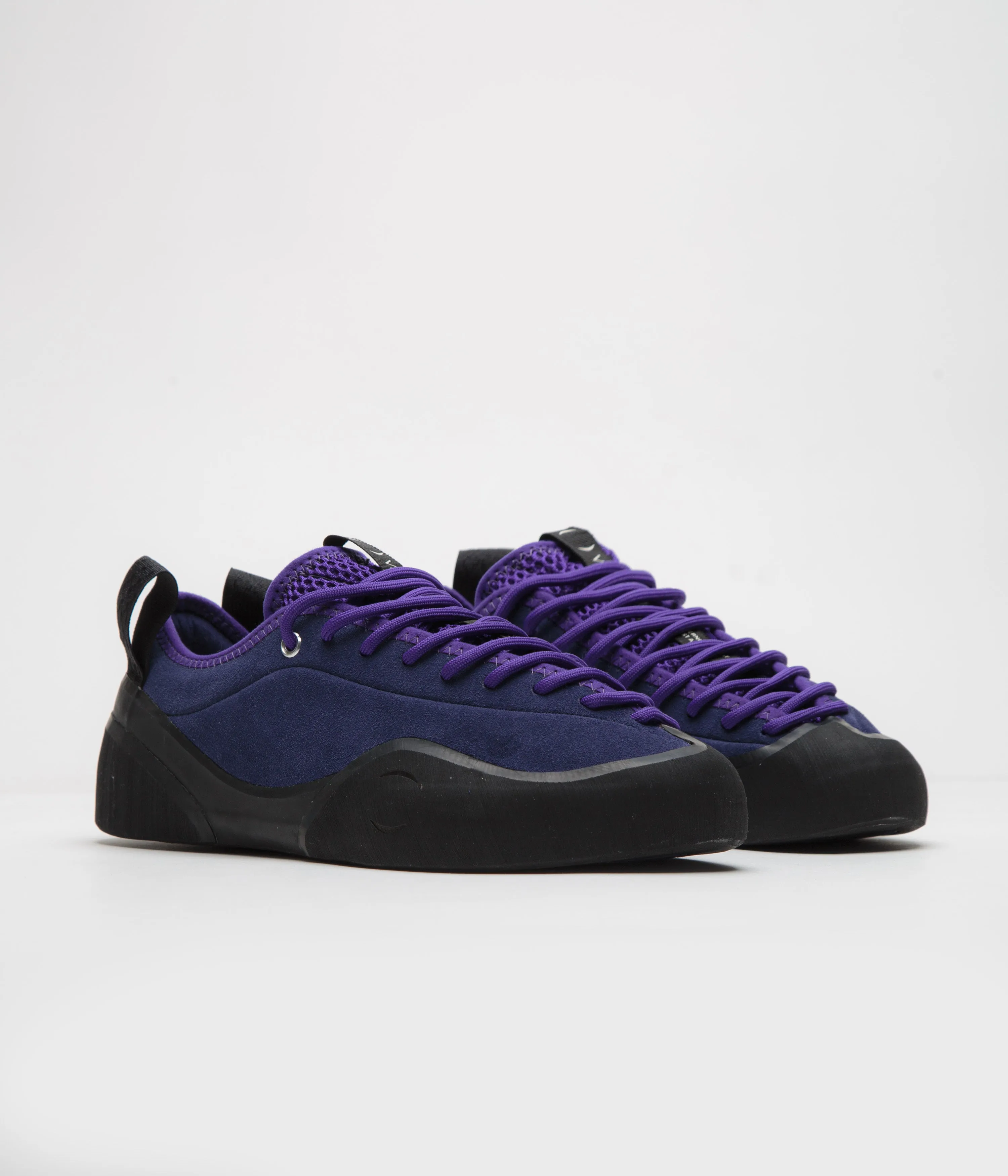 Village PM 1.00 PM Shoes - Navy - Purple / Natural Black