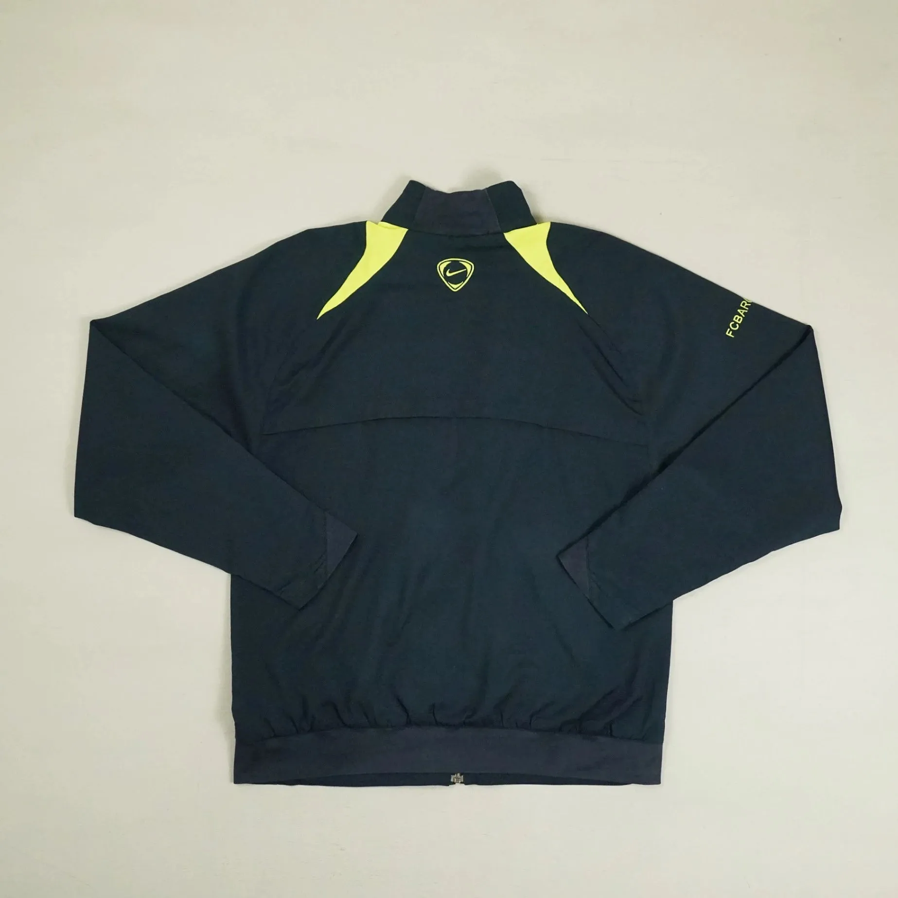 Vintage Barcelona Nike Navy Trackjacket (M)
