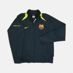 Vintage Barcelona Nike Navy Trackjacket (M)
