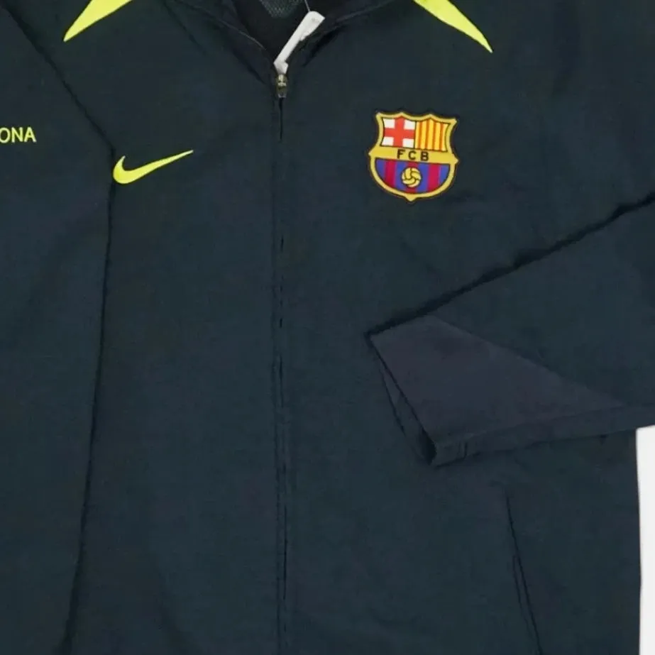 Vintage Barcelona Nike Navy Trackjacket (M)