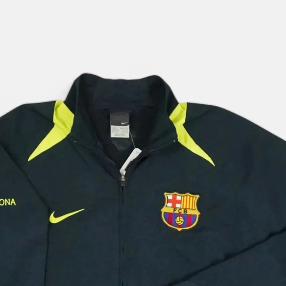 Vintage Barcelona Nike Navy Trackjacket (M)