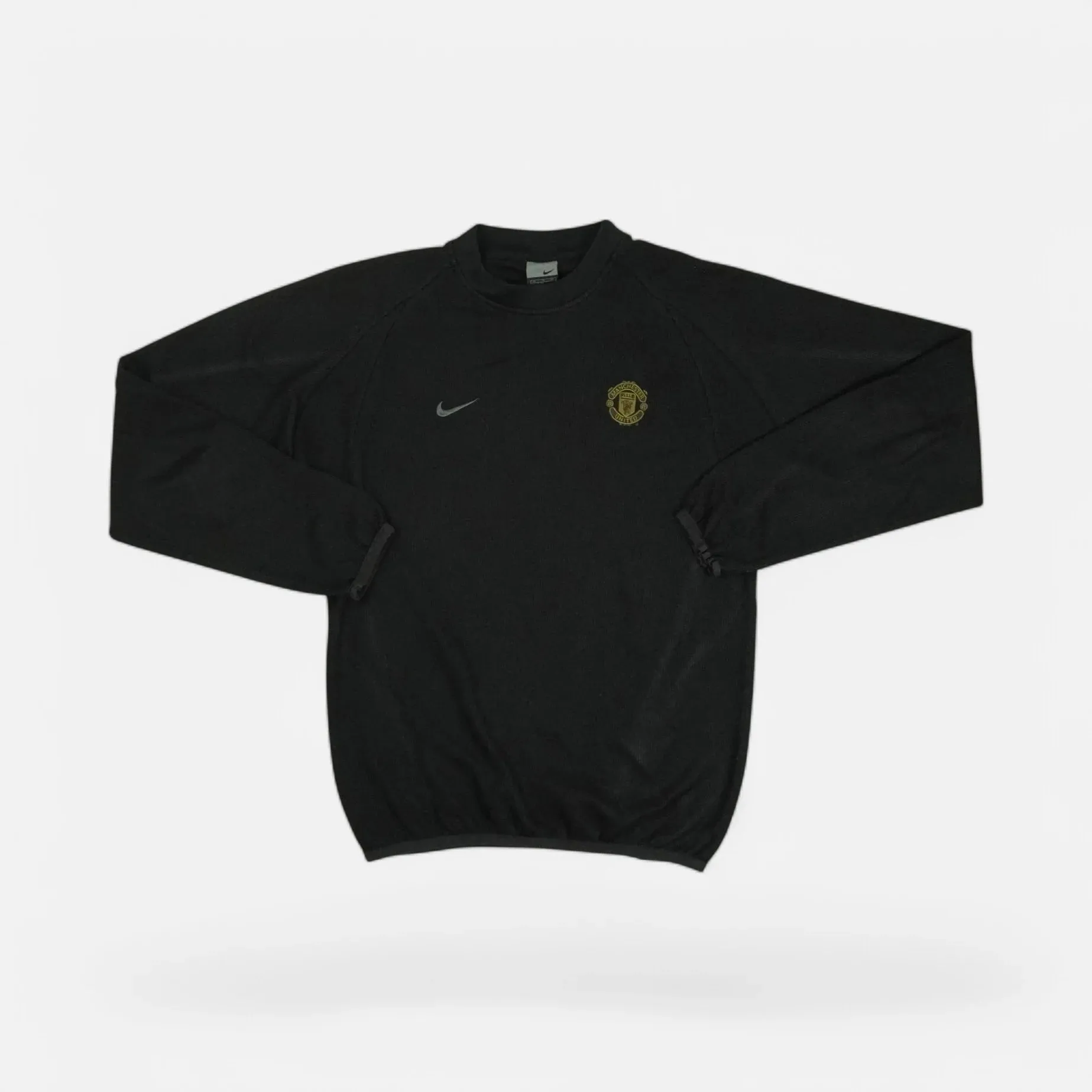Vintage Manchester United 2000's Nike Black Sweater (S)