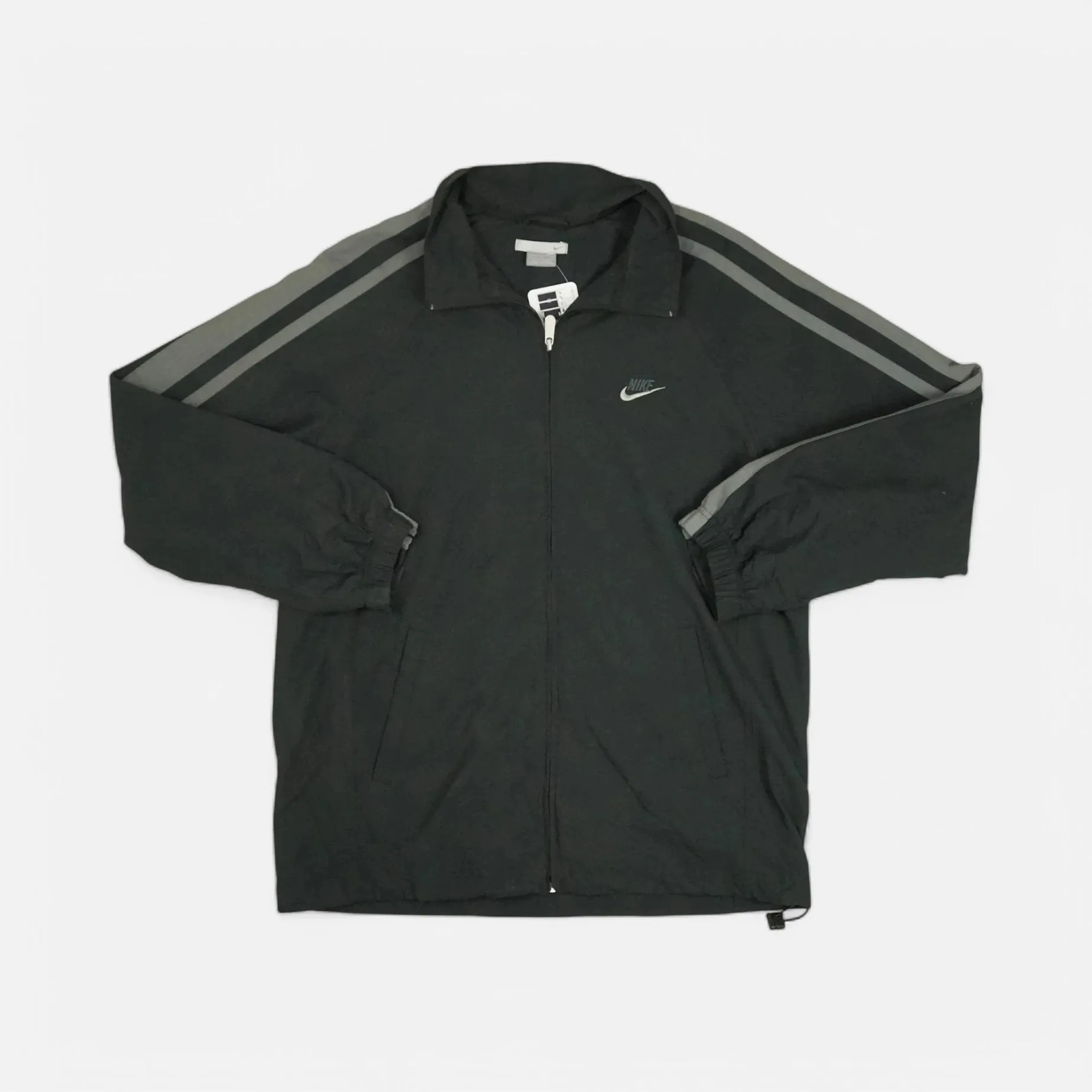 Vintage Nike Black Trackjacket (XL)