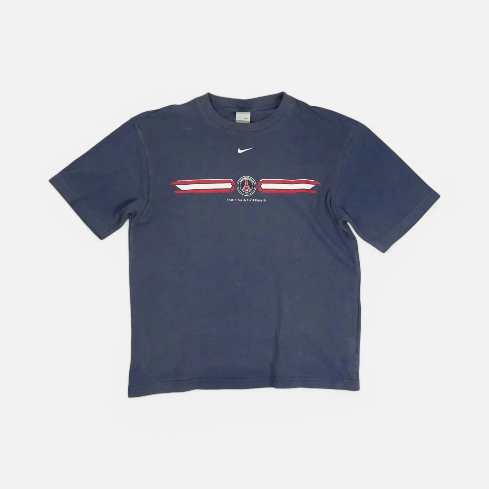 Vintage Nike Blue Paris Saint Germain T-shirt (S)