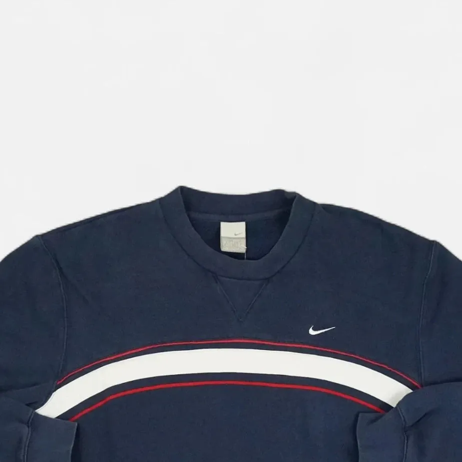 Vintage Nike Blue Sweatshirt (L)