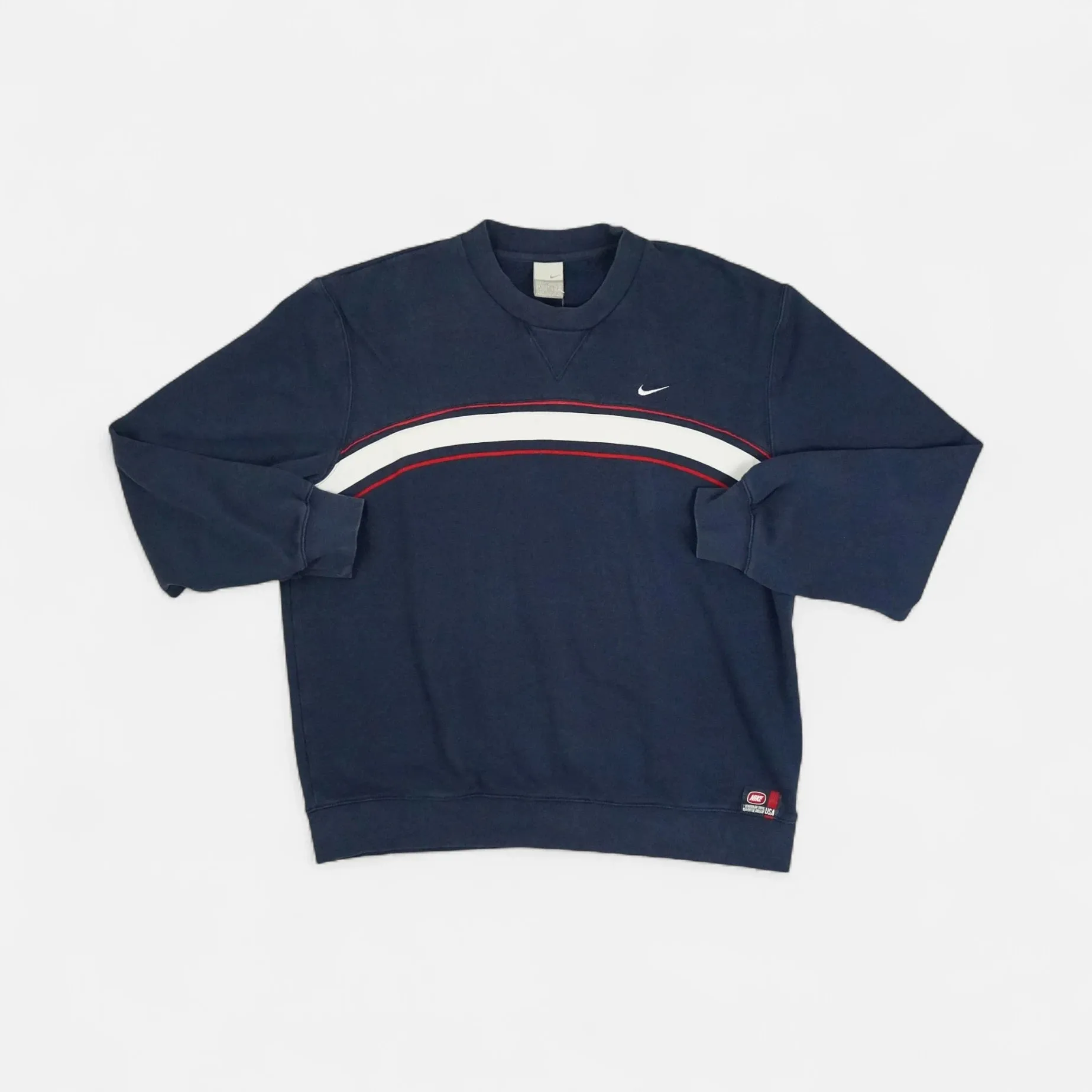 Vintage Nike Blue Sweatshirt (L)