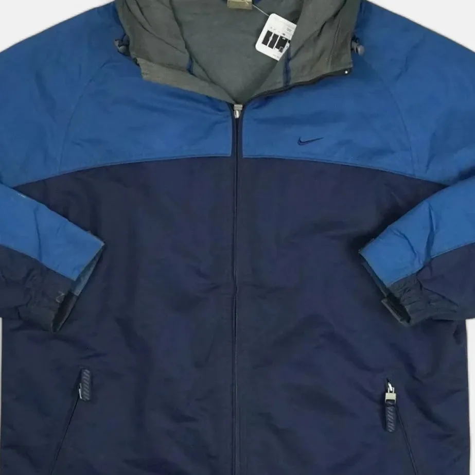 Vintage Nike Blue Trackjacket (XXL)