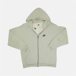 Vintage Nike Grey Zip Up Hoodie (XL)