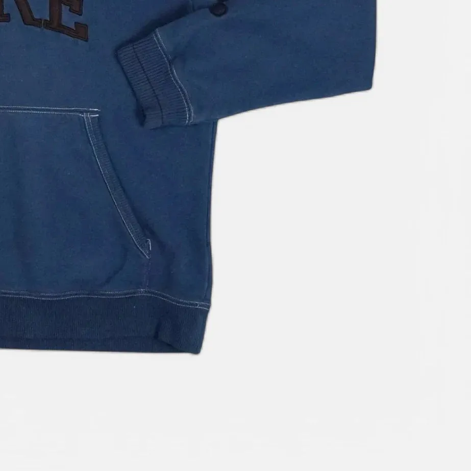 Vintage Nike Navy Blue Hoodie (M)