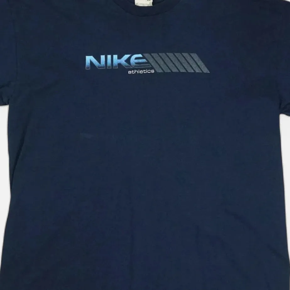 Vintage Nike Navy T-shirt (XXL)