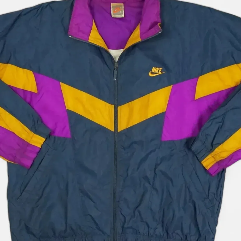 Vintage Nike Navy Trackjacket (L)