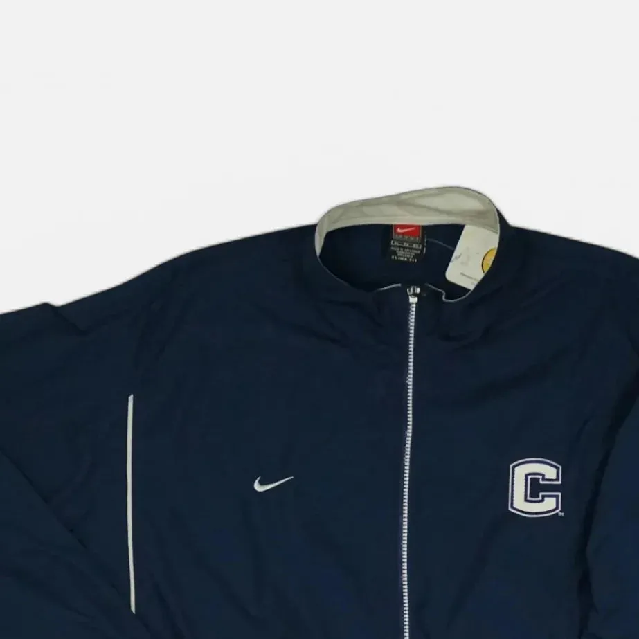 Vintage Nike Navy Uconn Trackjacket (XL)