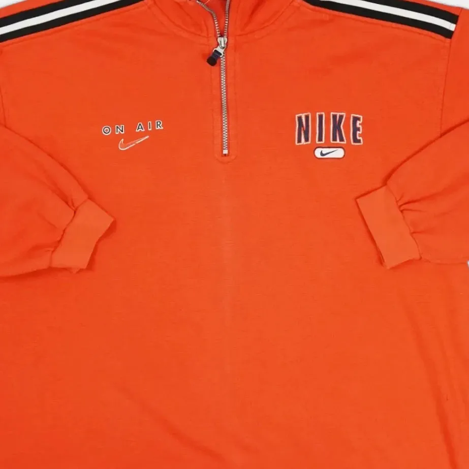 Vintage Nike Orange Pullover (XL)