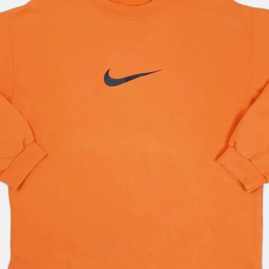 Vintage Nike Orange Sweatshirt (M)