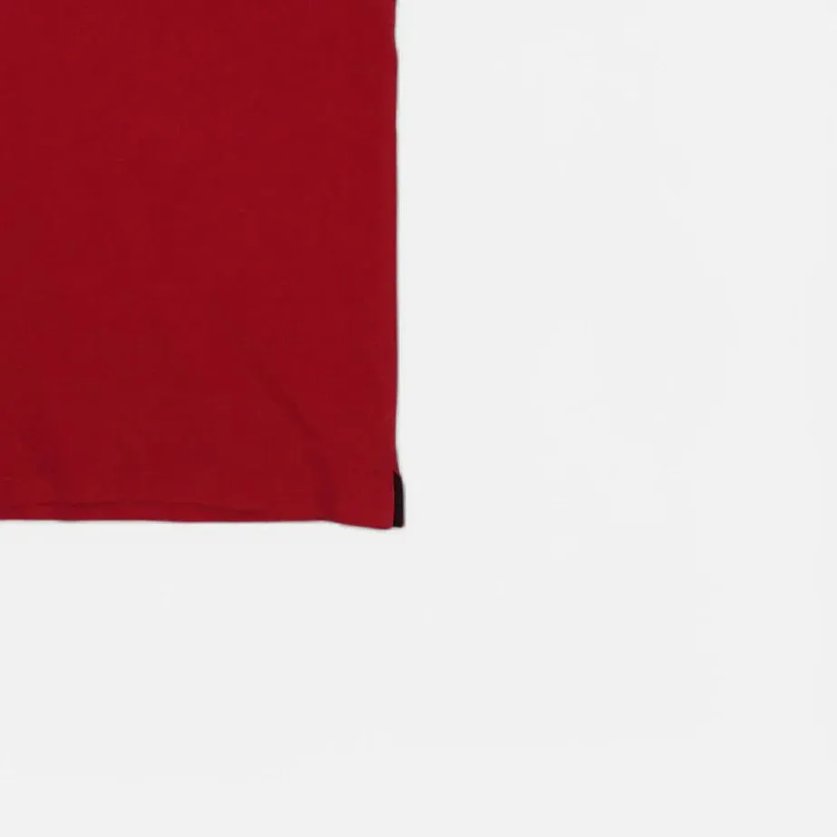 Vintage Nike Red Paris Saint Germain Polo Shirt (L)