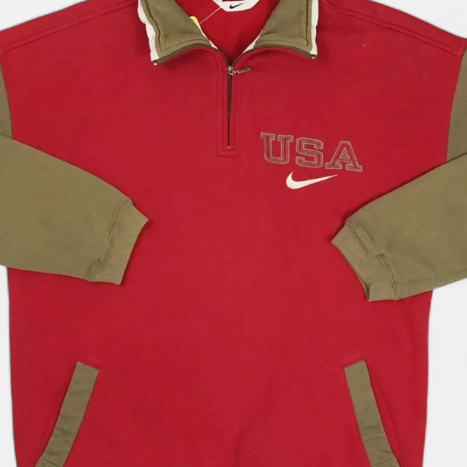 Vintage Nike Red Sweatshirt (S)