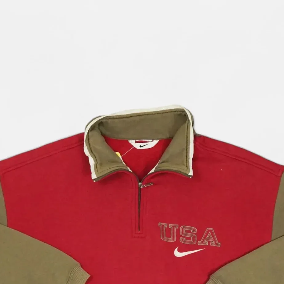 Vintage Nike Red Sweatshirt (S)