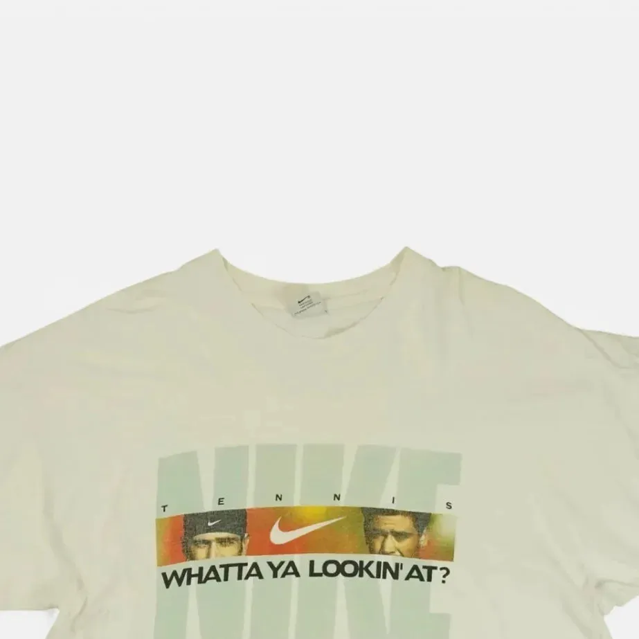 Vintage Nike White T-shirt (XXL)