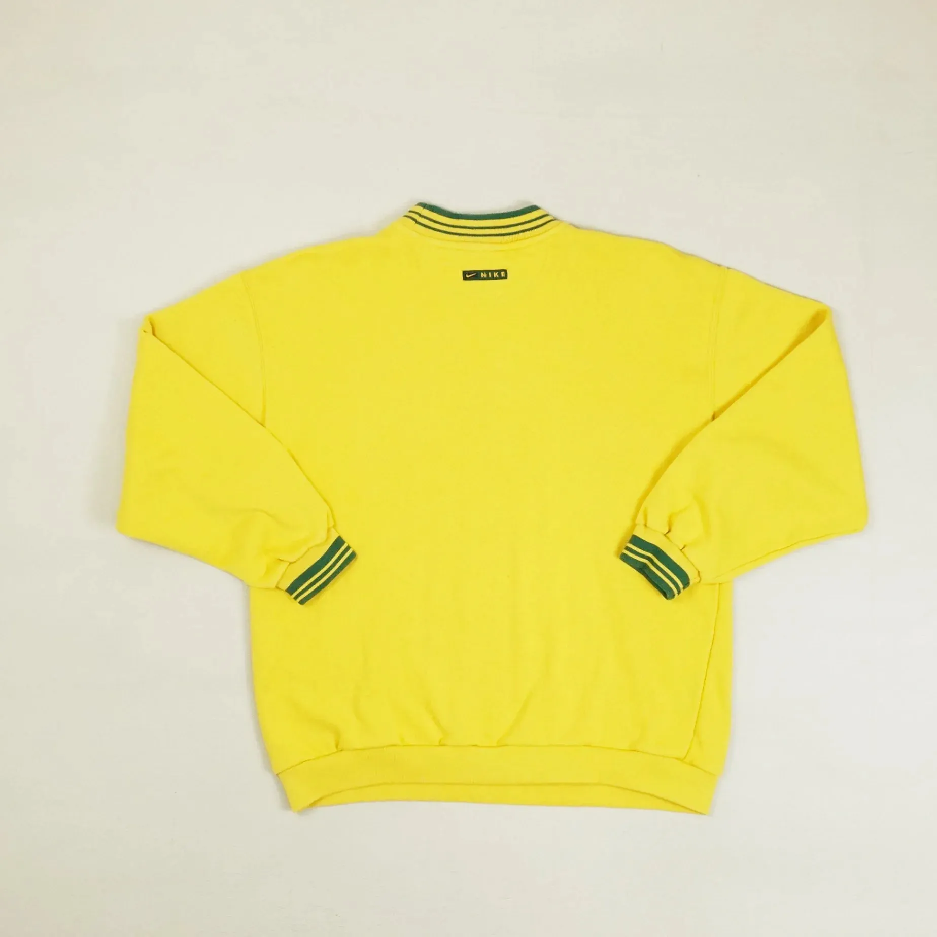Vintage Nike Yellow Sweatshirt Womans (XXS)