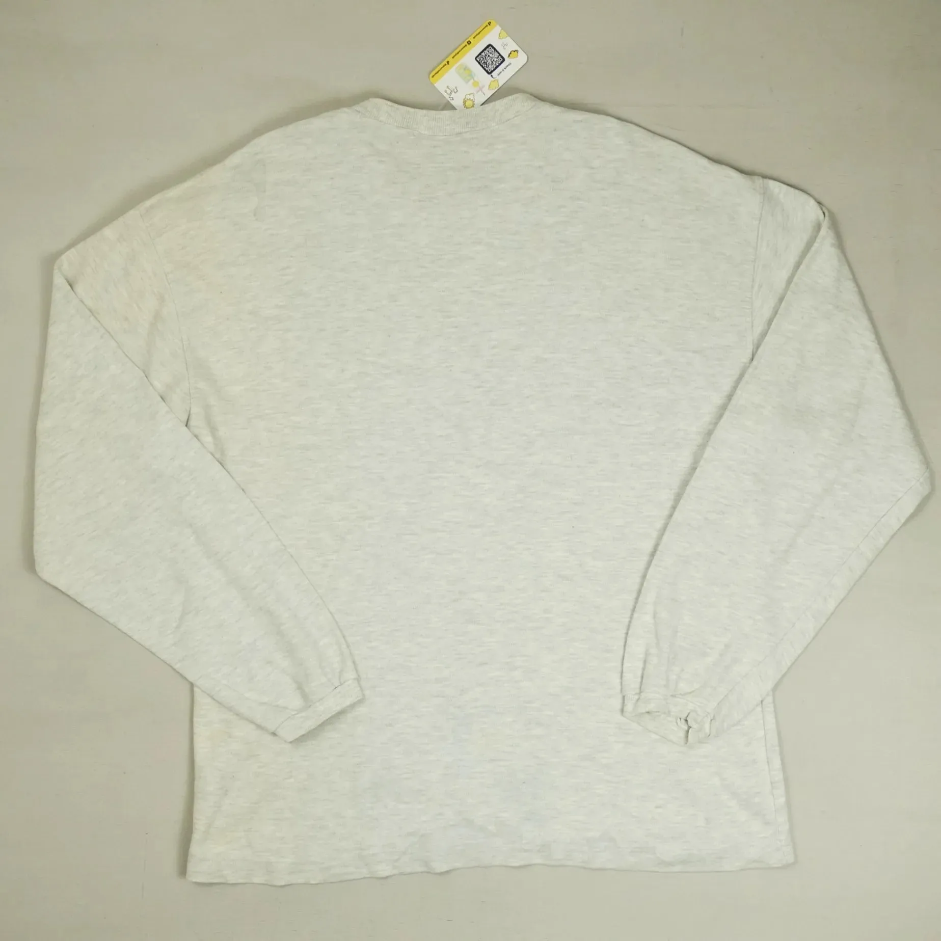 Vintage Reebok Gray Blacktop Lightweight Sweatshirt (L)