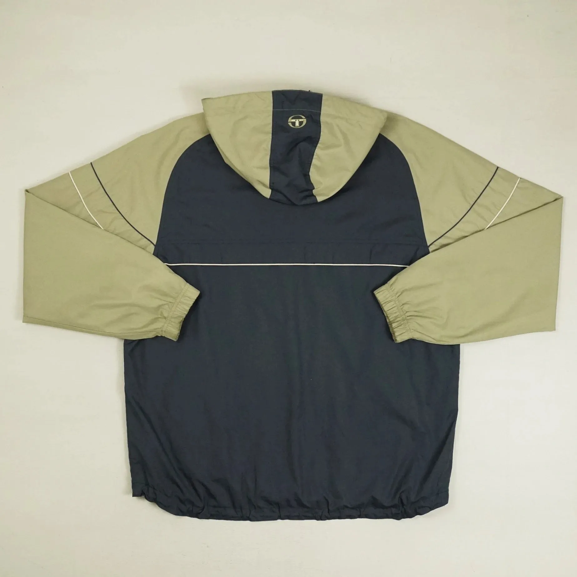 Vintage Sergio Tacchini Blue Pullover Lightweight Jacket (XL)