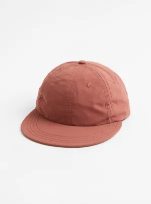 Weather Cloth 6 Panel Cap Rose