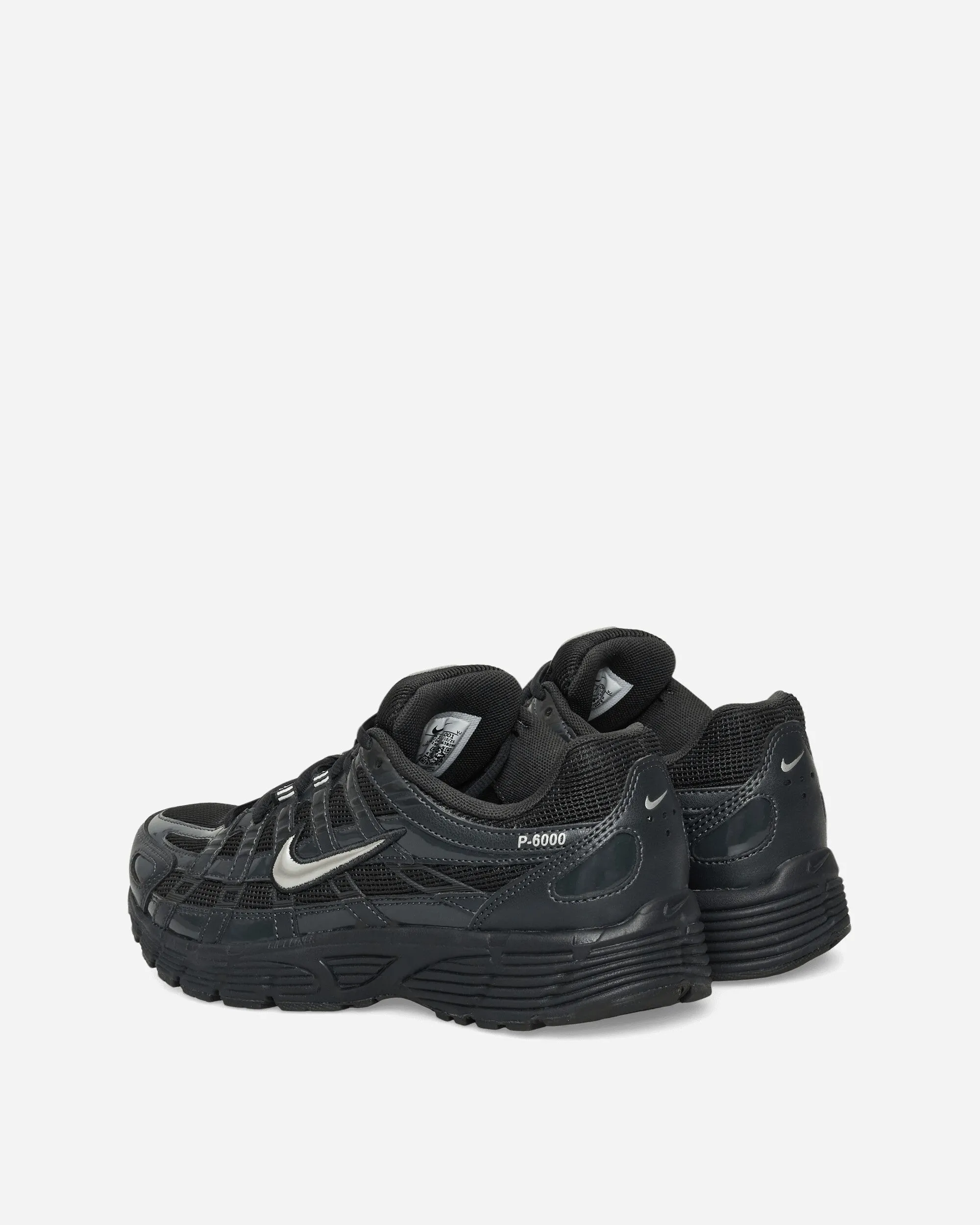 Women's P-6000 Sneakers Off-Noir / Metallic Silver