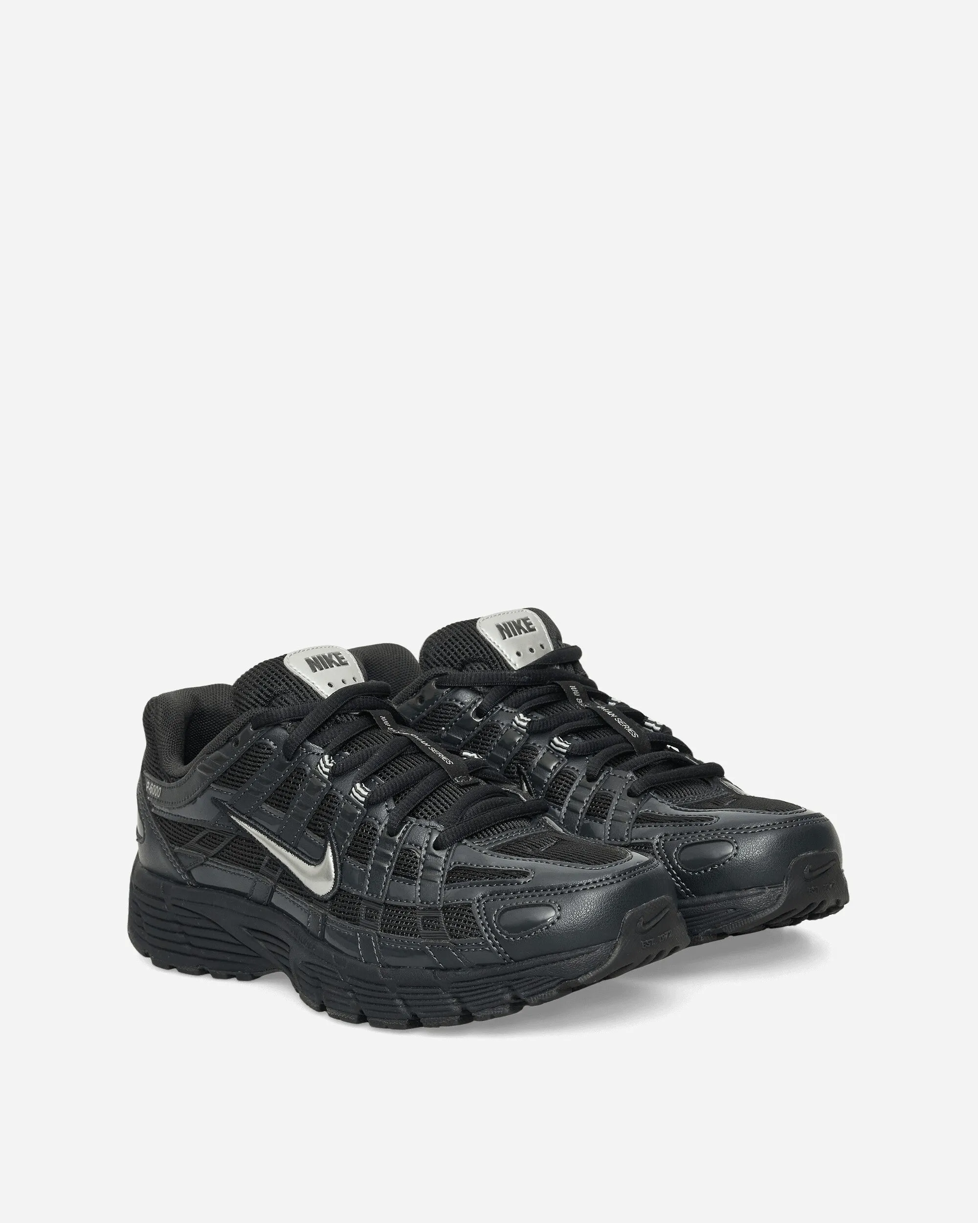 Women's P-6000 Sneakers Off-Noir / Metallic Silver