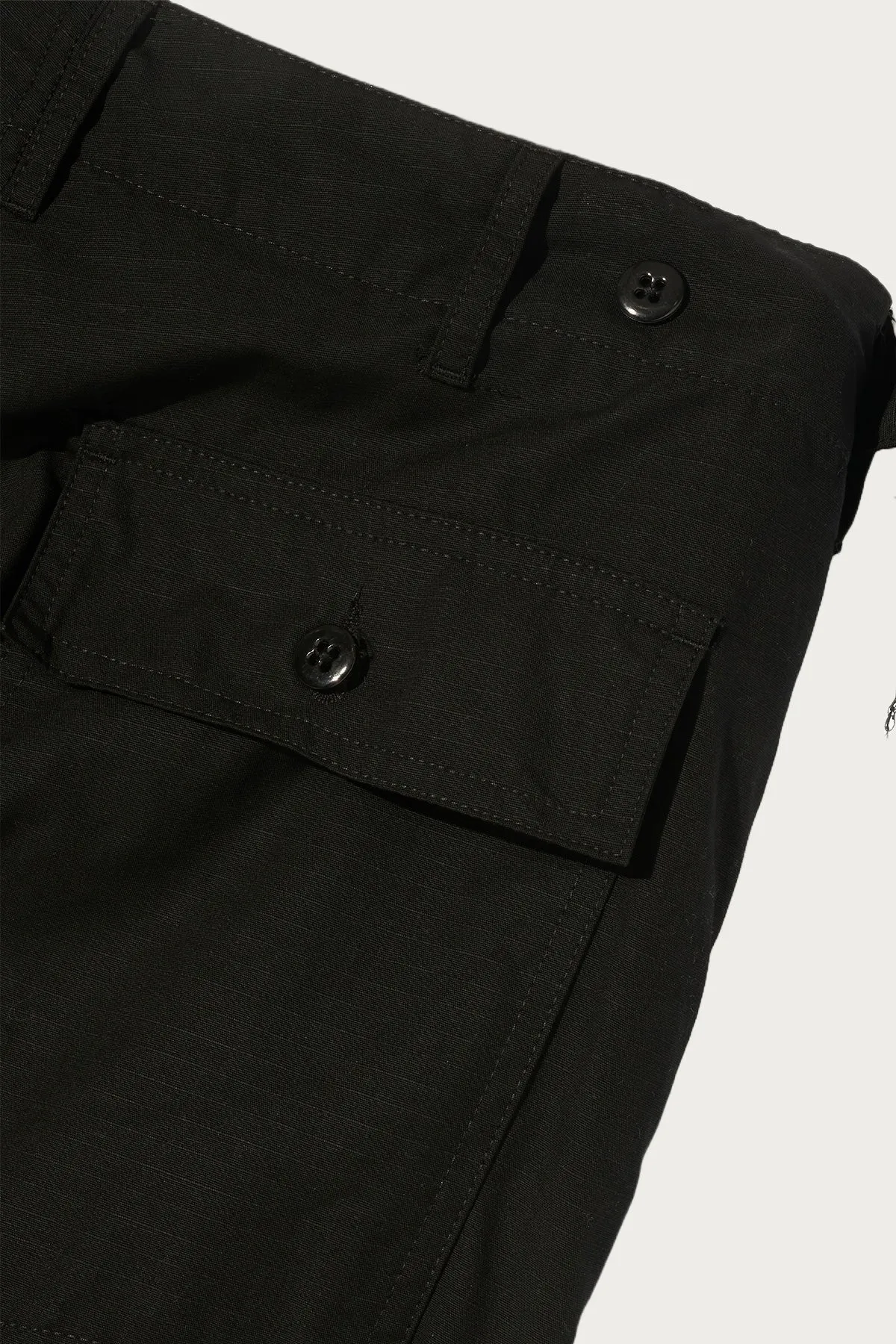 Workaday Fatigue Pant - Black Cotton Ripstop