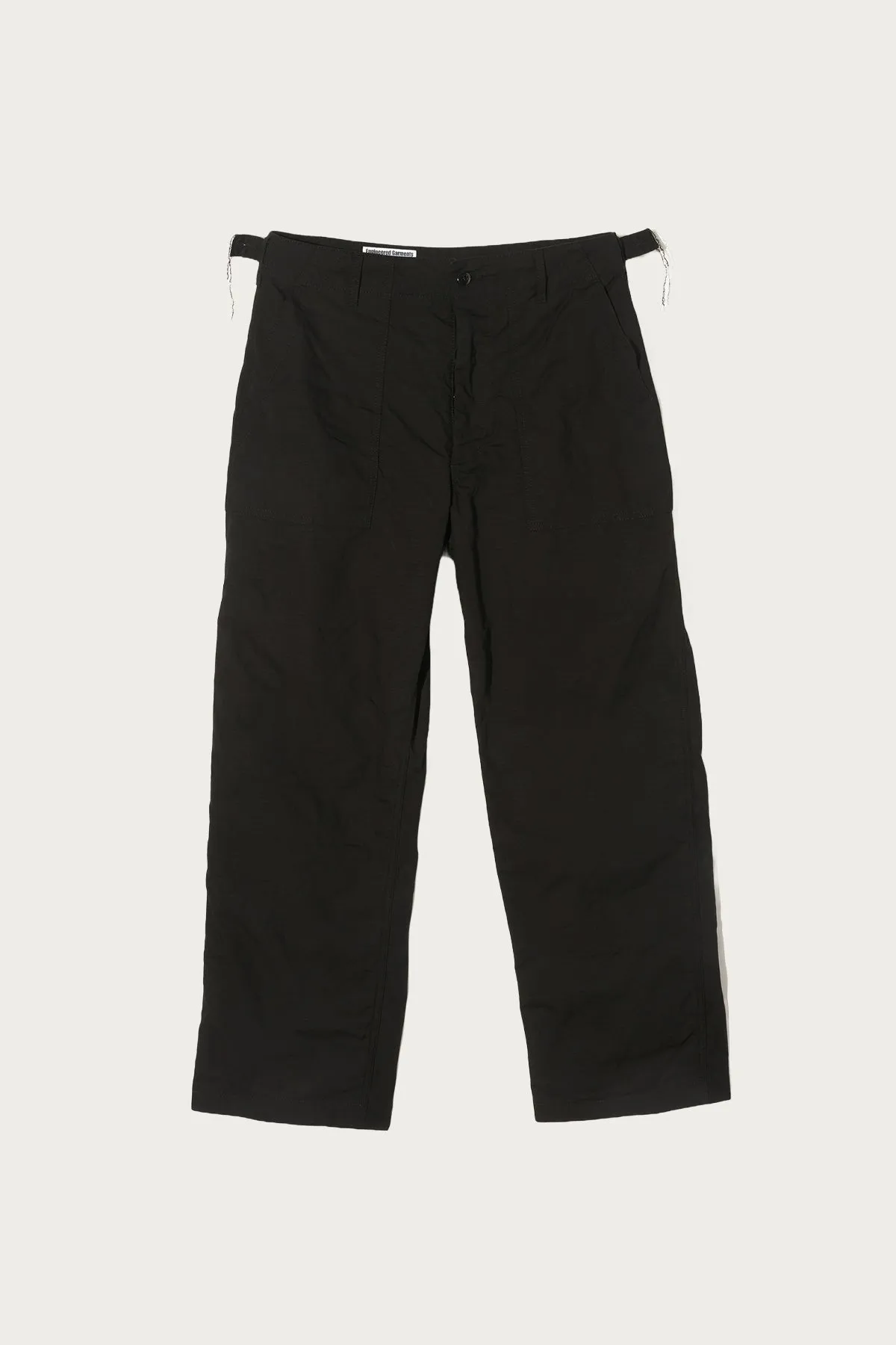 Workaday Fatigue Pant - Black Cotton Ripstop