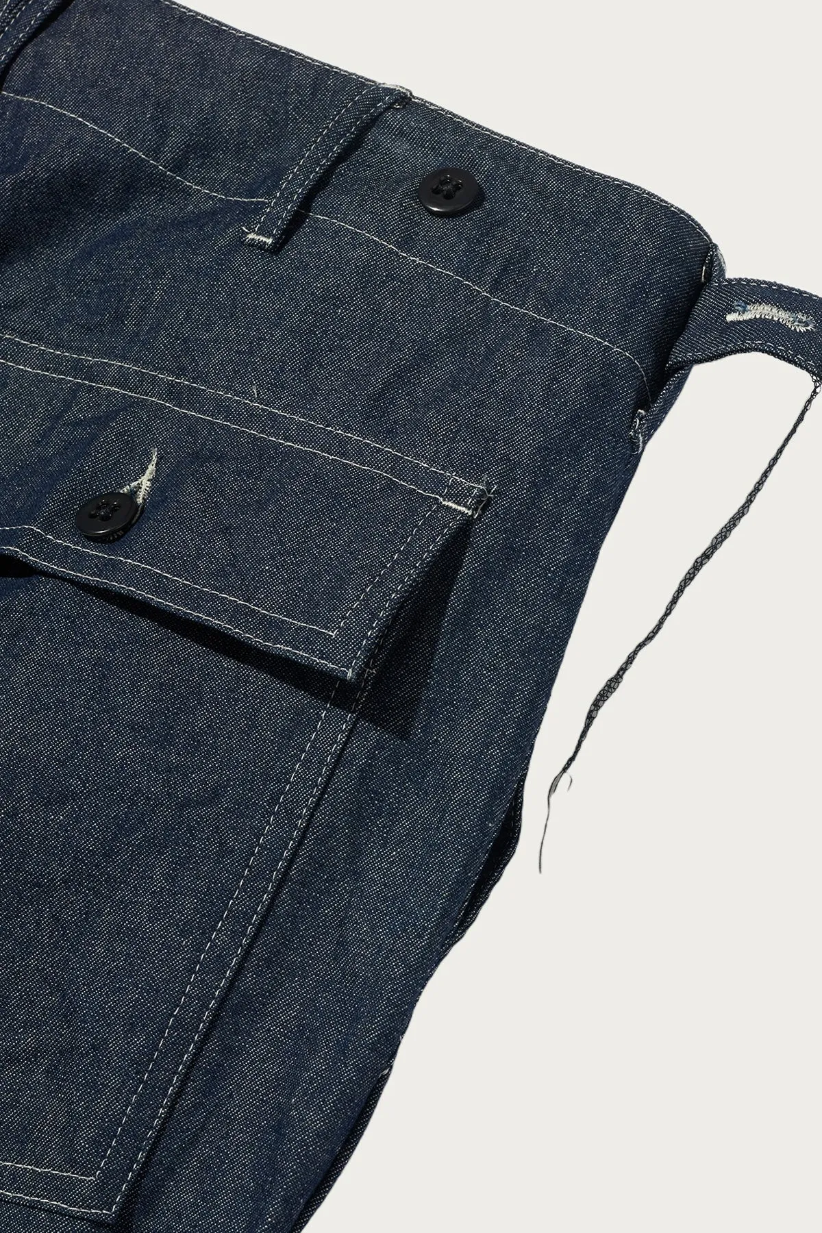 Workaday Fatigue Pant - Indigo Industrial 8oz Denim